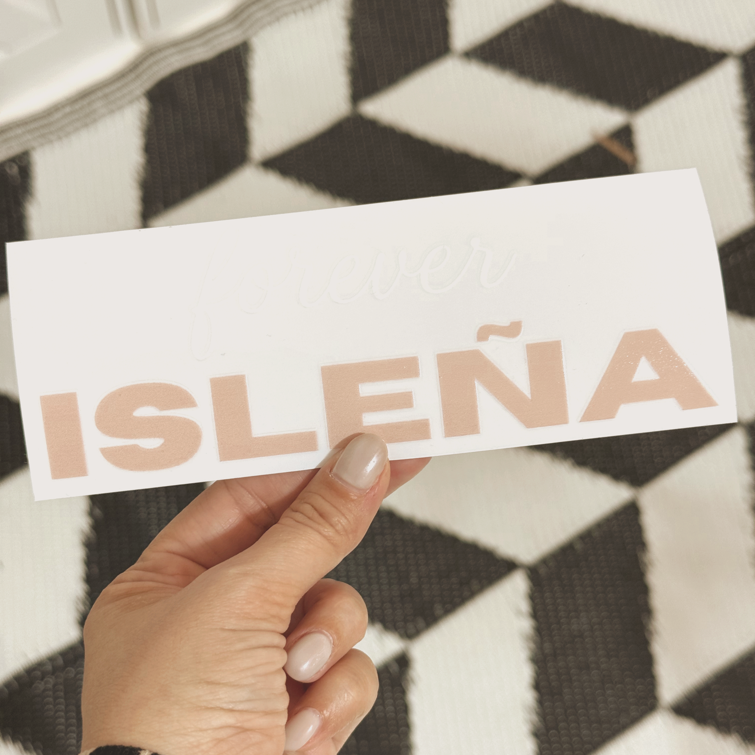 Forever Isleña UV sticker