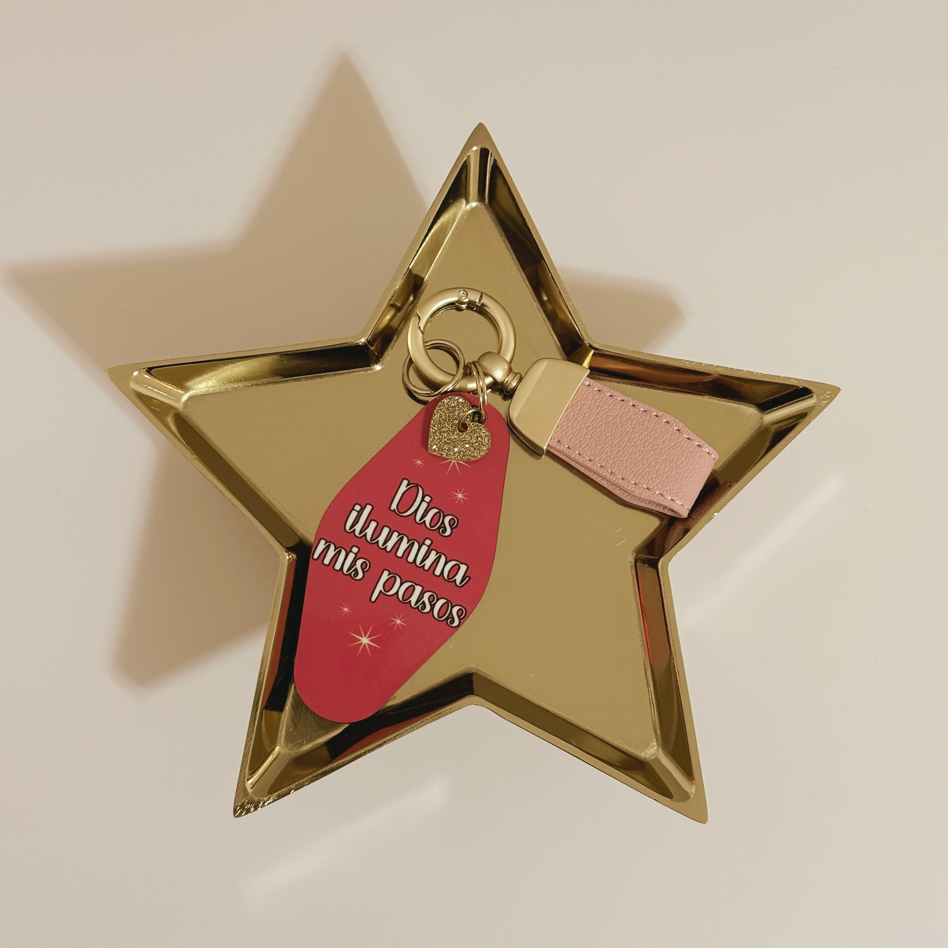 Dios ilumina mis pasos KEYCHAIN