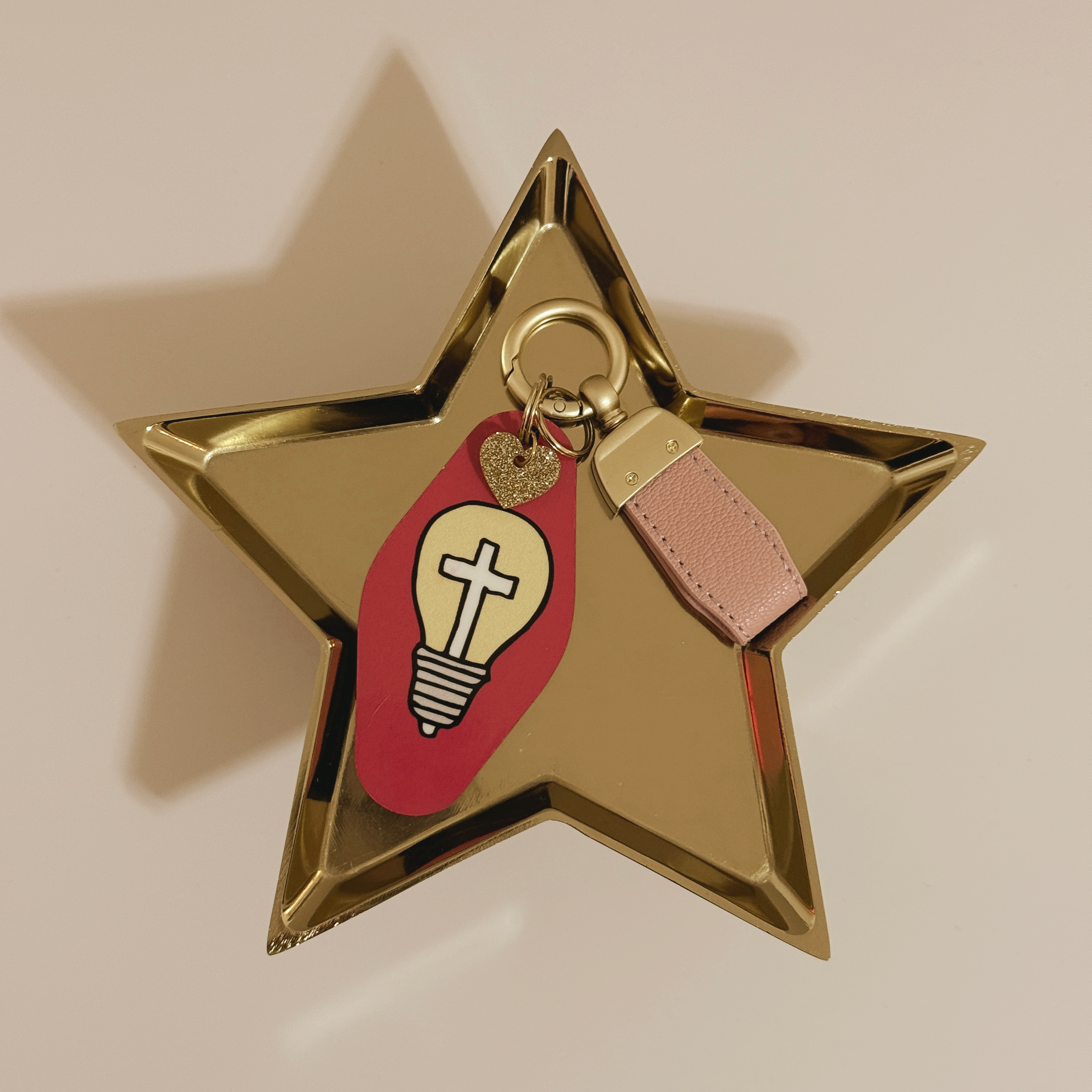 Dios ilumina mis pasos KEYCHAIN