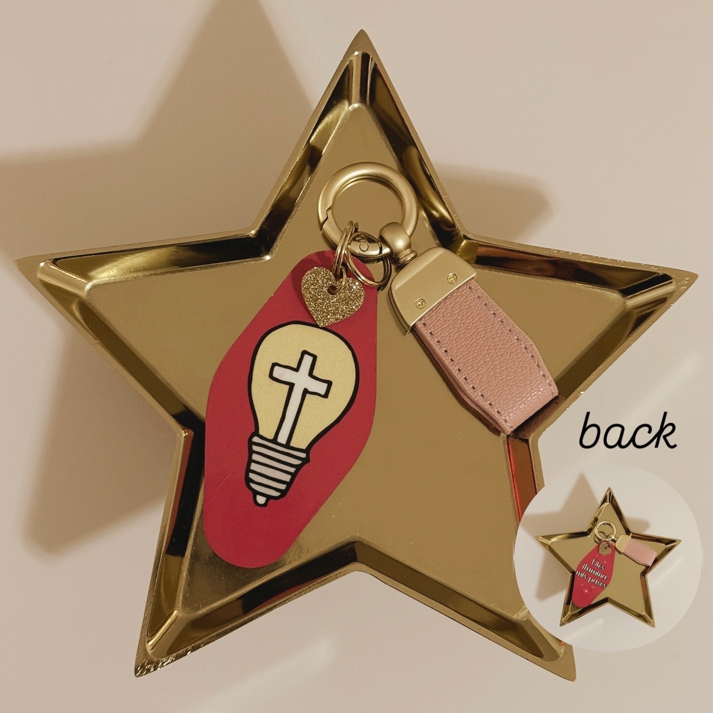 Dios ilumina mis pasos KEYCHAIN