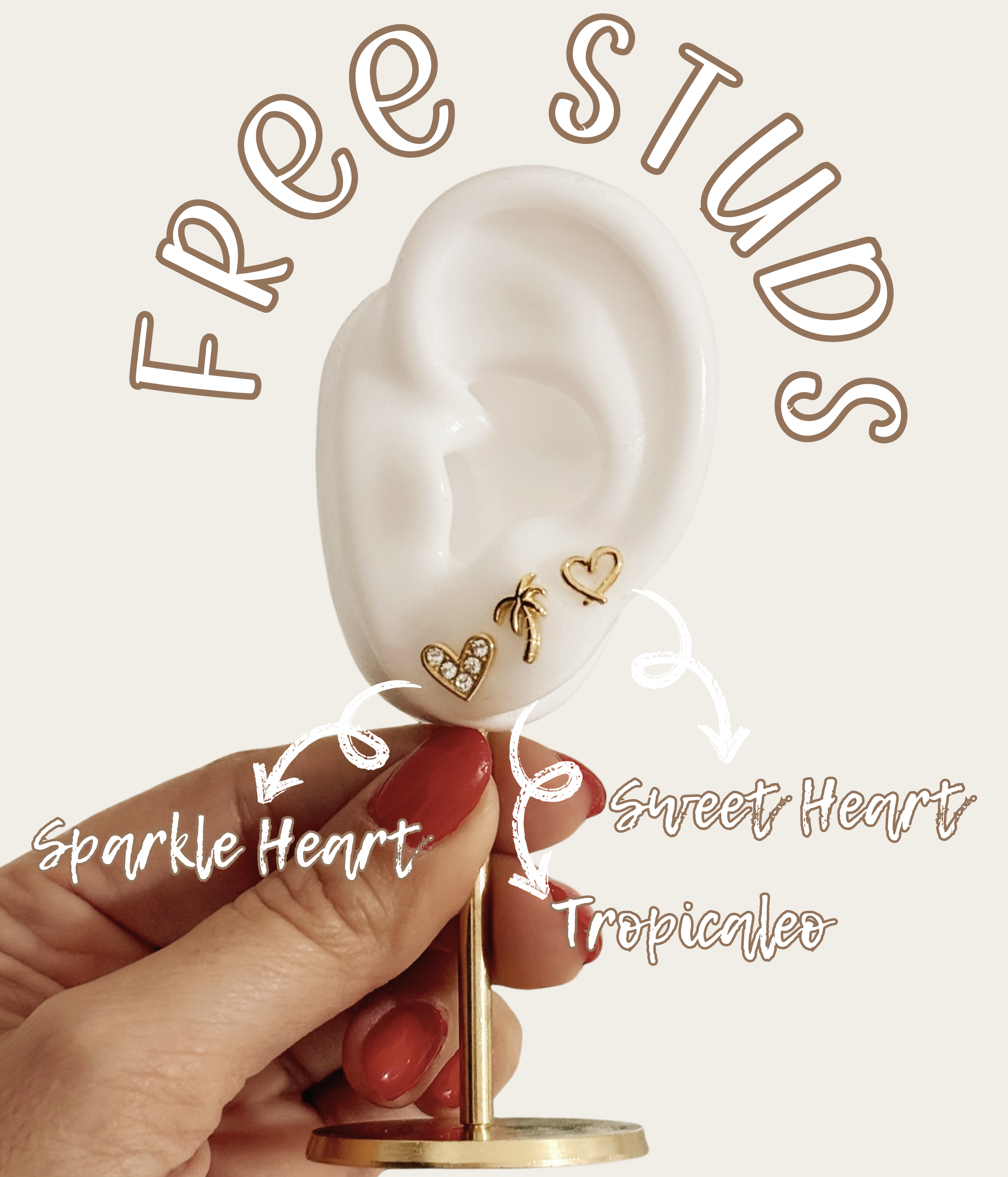 Free Studs/Automatic Discount @checkout