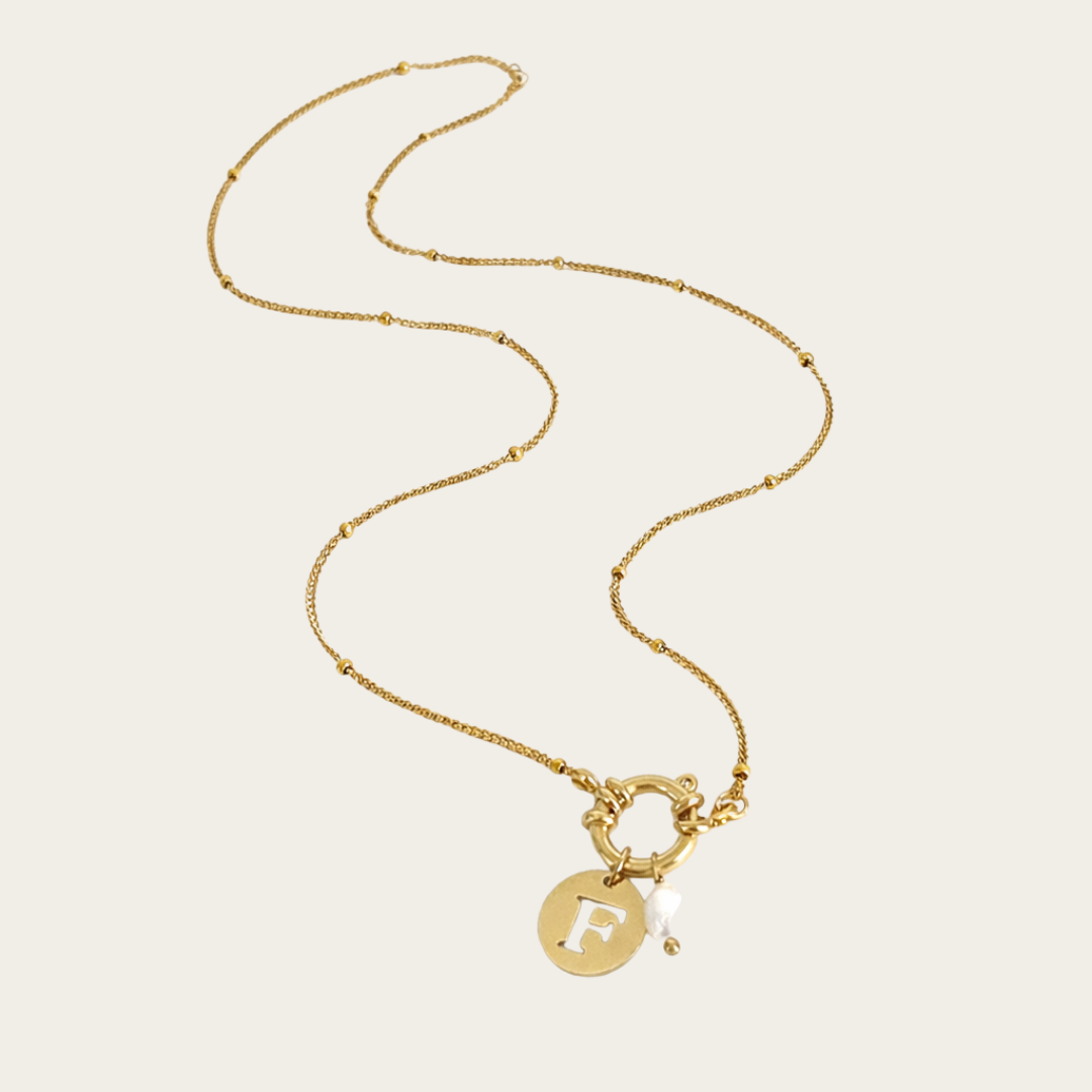 Initial Glam Necklace