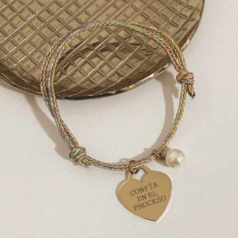 Confia en el proceso Hilo Bracelet